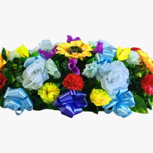 Medium Flower Wreath (Round)-Artificial