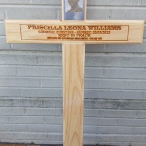 Standard Cross with Facial Plate